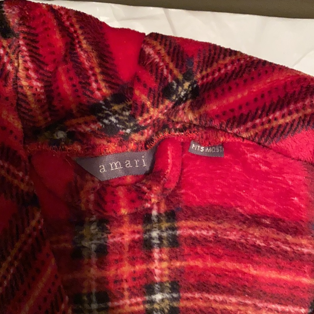 Plaid Robe - Picture 2 of 3